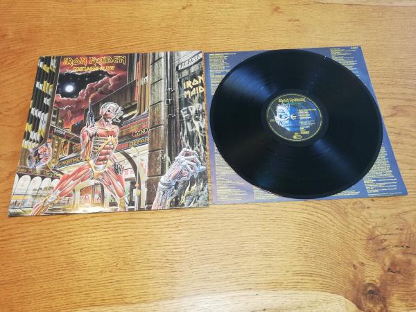Iron Maiden Somewhere in Time 1986 EMI 064-240597-1 Europäische Pressung VG/VG+